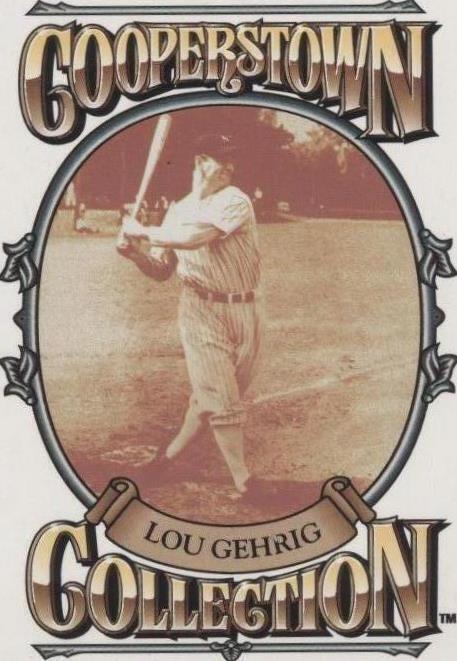 1993 Starting Lineup Cards - Lou Gehrig #504415 - 1 of 1