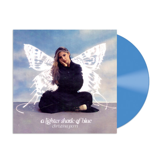 Christina Perri A Lighter Shade Vinyl LP Colored Blue New And Sealed