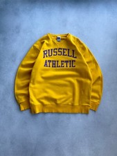 VTG Russell Athletic Yellow Boxy Sweatshirt