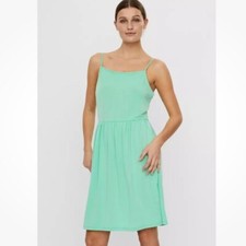 NWT Vero Moda Jade Green Ilane Camisole Dress - Size: Medium