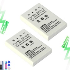2x EN-EL5 Lithium-Ion Battery Replace for Nikon P500 P520 P530 P80 P90 9291