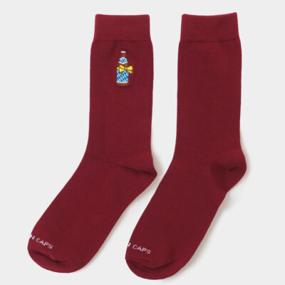 Bavarian Caps Socken Bayerisch Hell Weihnachtsedition Unisex Freizeitsocken Bier