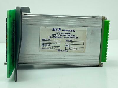 MCR CFGNES04 CGI-7 94V0 4801 100 191 Three Line Display Board Module #F12
