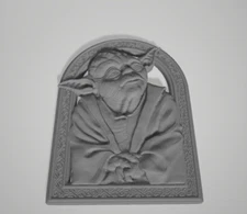 3d Model Stl File for CNC Router Yoda Master 3D Model
