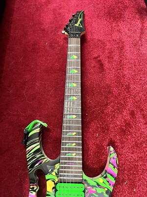 Ibanez Universe JEM UV77MC Swirl Passion And Warfare Replica Steve