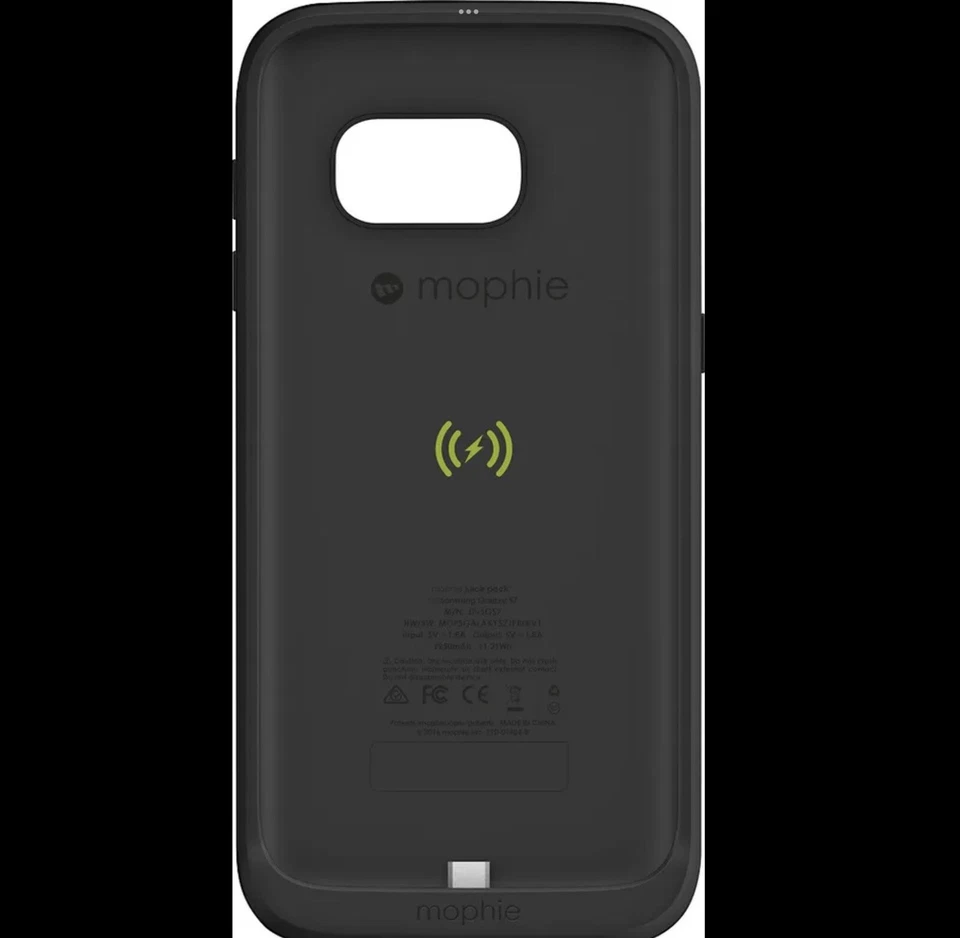 MOPHIE Juice Pack беспроводной зарядки 2950mAh аккумулятор чехол Samsung Galaxy S7 - новый - Изображение 2 из 4