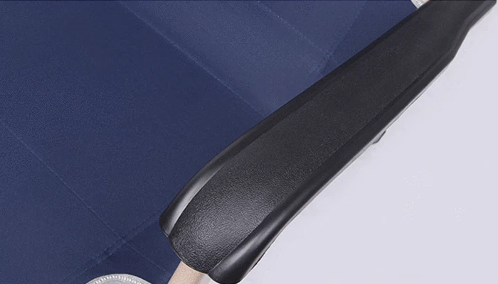 Reclining Sun Beach Deck Lounge Chair Outdoor Folding Camping Fishing Arm Rest N - image 3 of 4