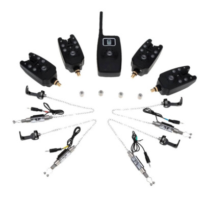 Lixada Wireless Fishing Alarm Set Digital Receiver With LCD Screen Indicator