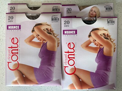 Conte Nuance Tension 20 den -  Microfibre Women Pantyhose 4 pair lot