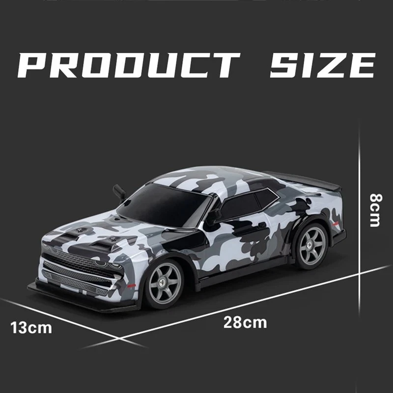 Coche de deriva RC 1:16 4x4 ruedas a la deriva anticolisión todoterreno carreras coches de radiocontrol Foto 4 de 4