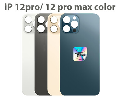 Replacement Rear Back Glass Big Hole For iPhone 15 14 13 12 11 Pro XR XS X 8 Lot