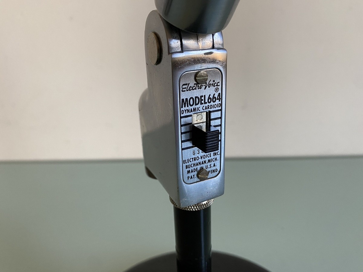 Electro-Voice Model 664 Microphone Vintage 1956 Made in USA