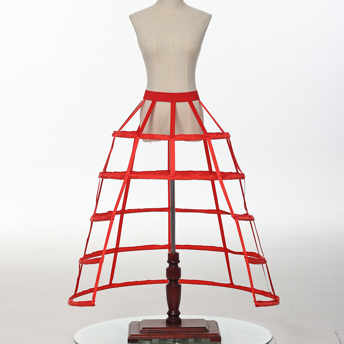 Vintage Hoop Skirt Petticoat Hollow Out Petticoat Women's Baroque