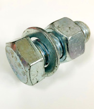 Image of 1 Off M30 x 90 Hex Bolt High Tensile 8.8 Zinc DIN 931 BGL With Nut & Washer