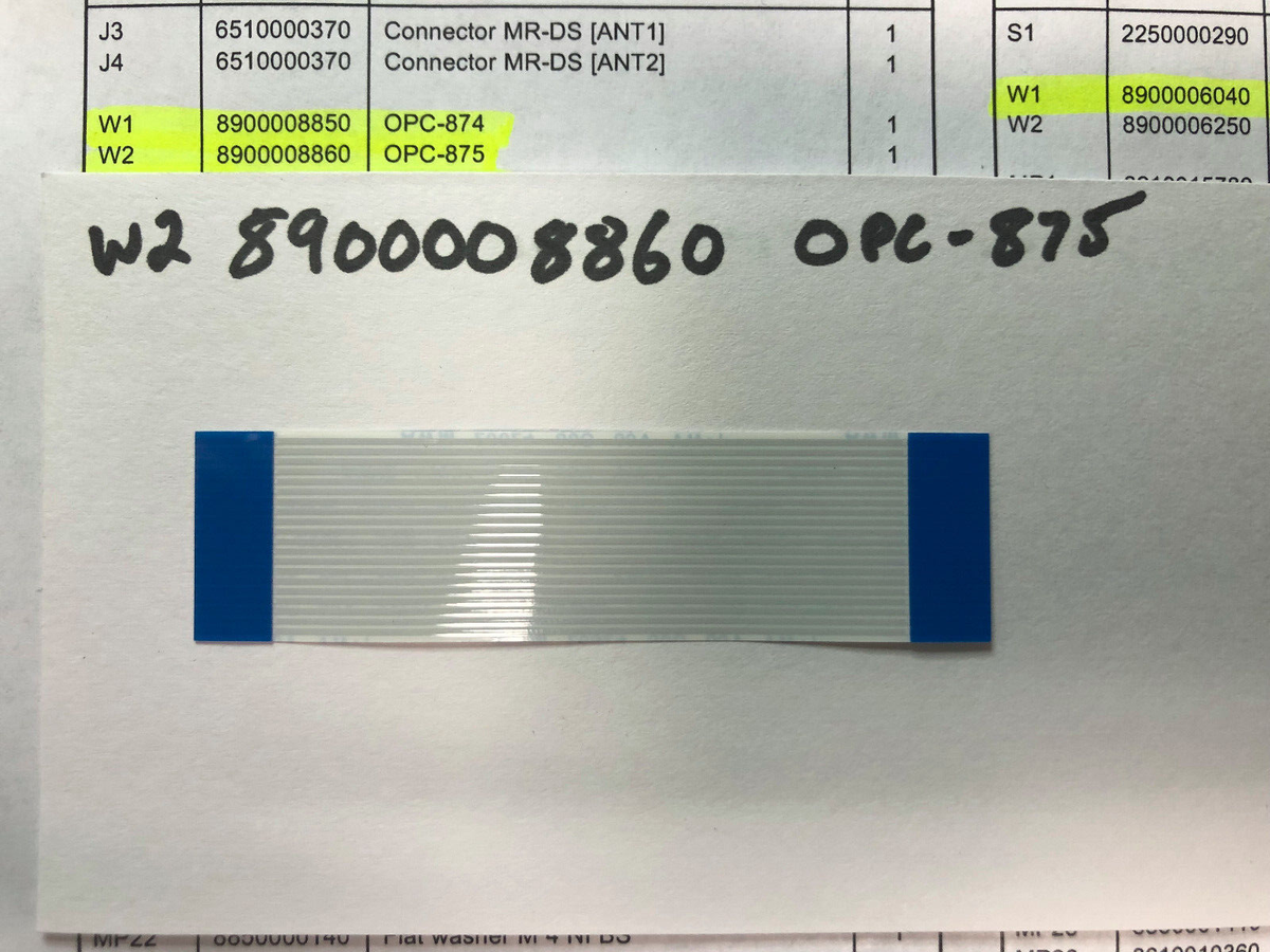 One Icom IC-706 MKIIG OPC-875 8900008860 ribbon cable | eBay