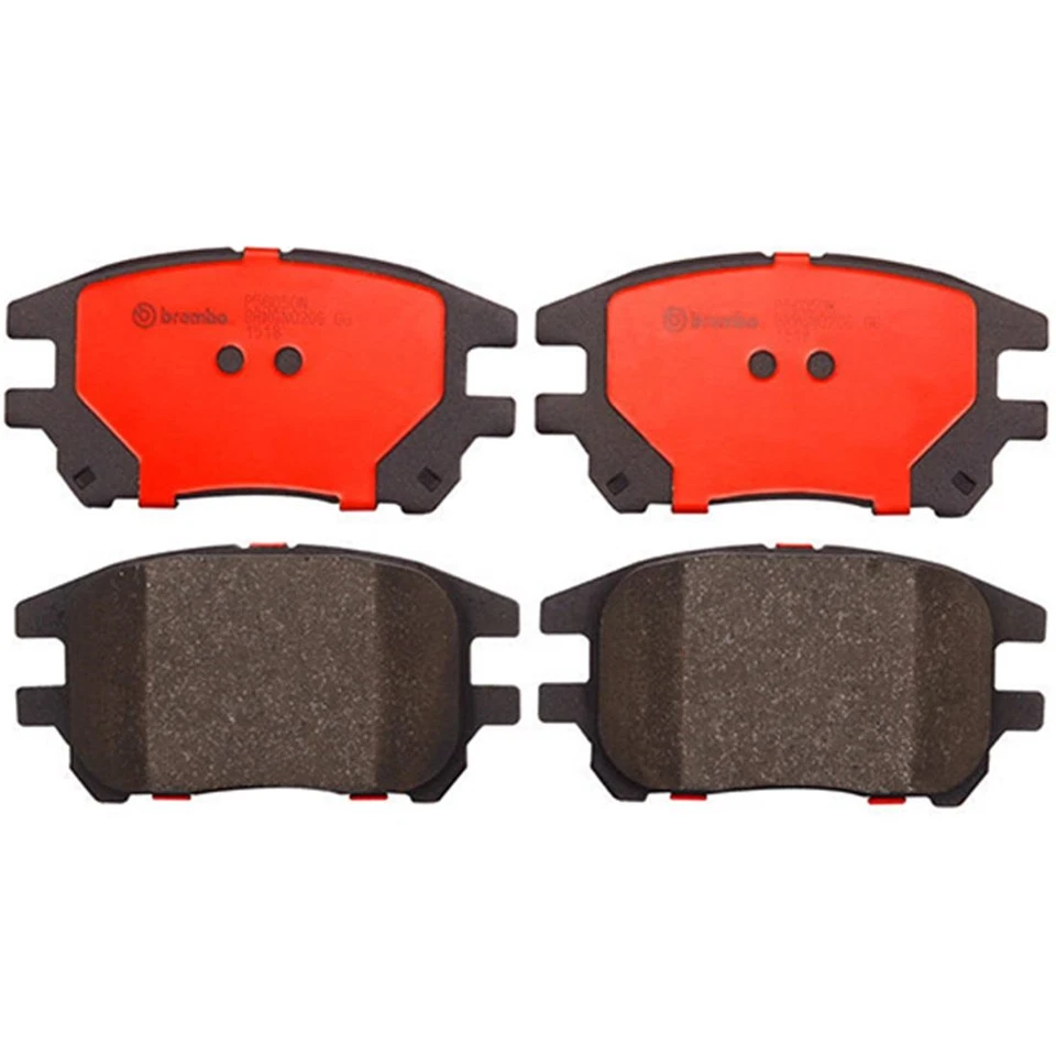 Juego de rotores de freno delanteros Brembo y pastillas de freno de cerámica para Lexus RX300 2002 Foto 4 de 4