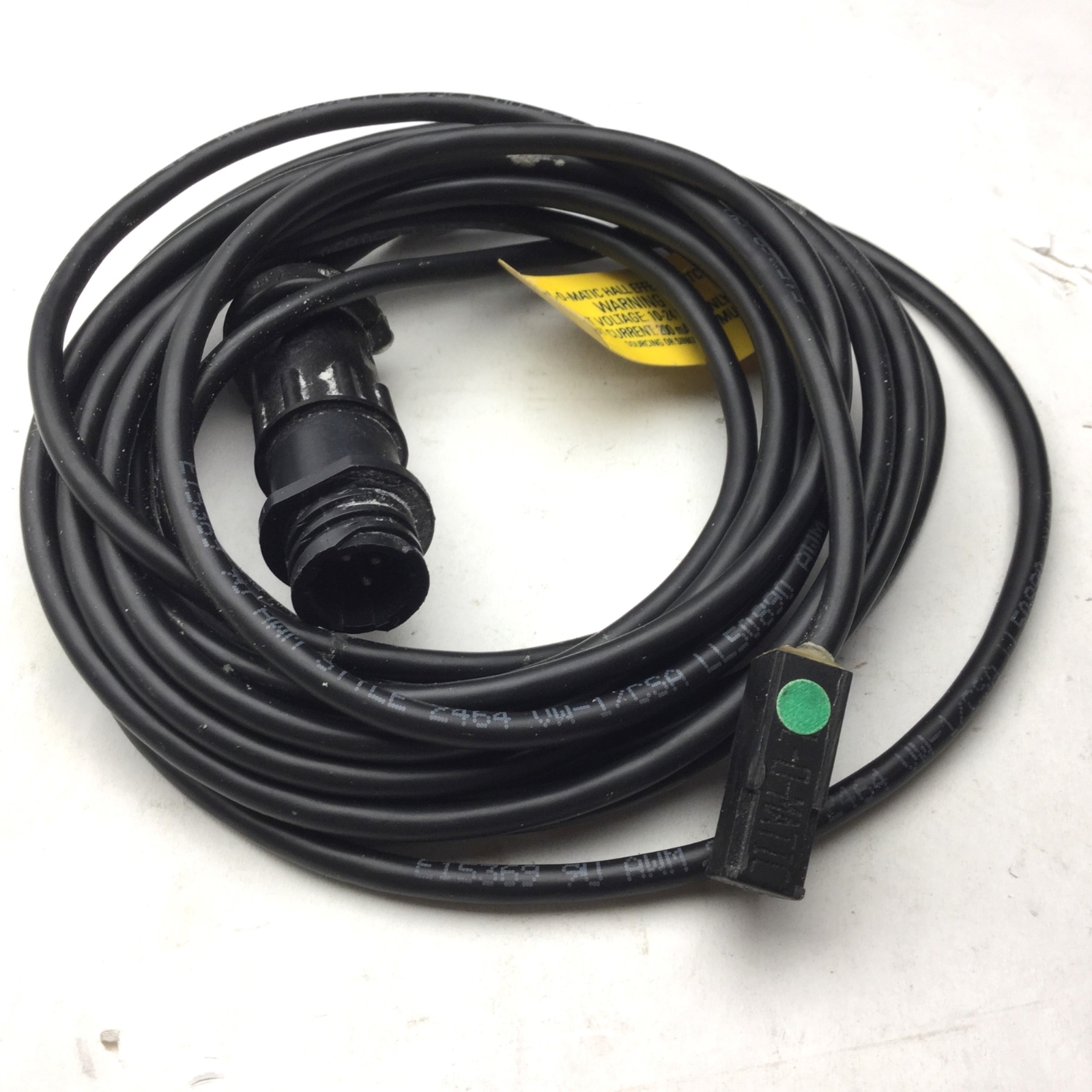 Tol-o-matic Hall Effect Switch, Voltage: 10-24VDC, Current: 200mA