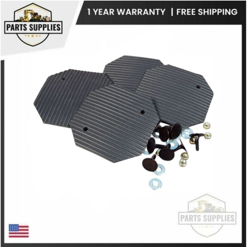 994105 Set of 4 Rubber Arm Pad Kit fits Forward Lift DP Series & Texas Hydraulic