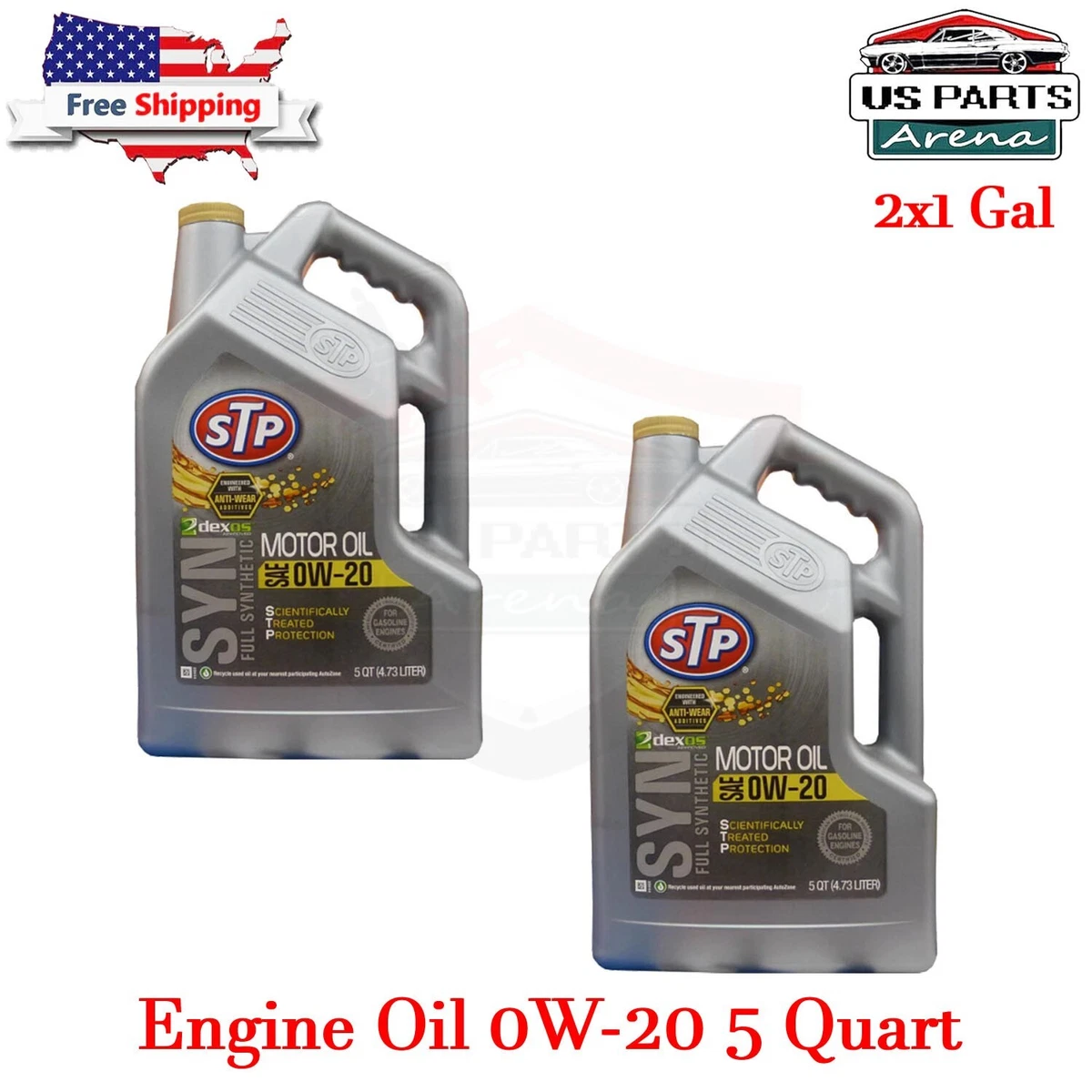 STP Diesel Engine Full Synthetic Engine Oil 5W40 Gallon, 51 OFF