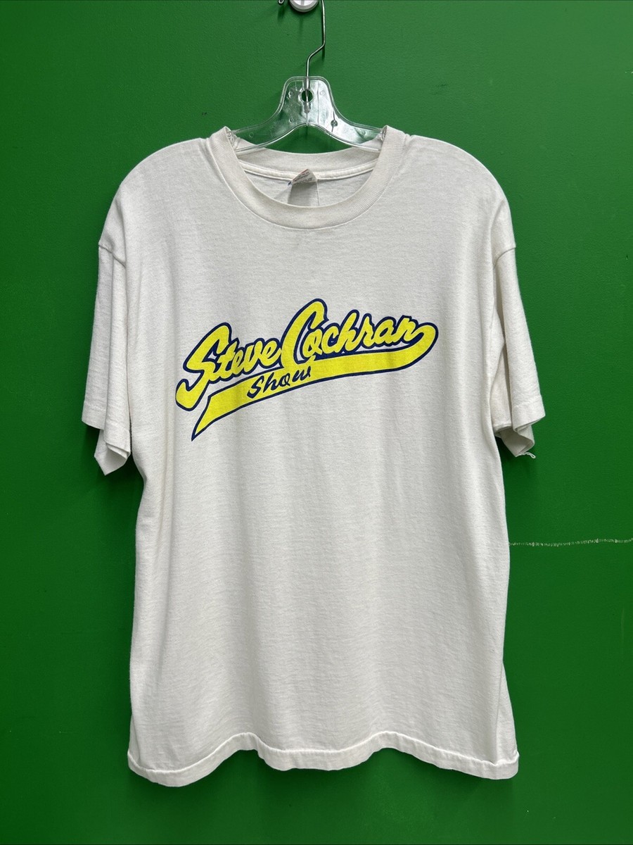 90s MN 101.3 KDWB Steve Cochran Show White SZ XL Tee | eBay