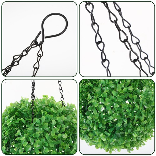 Simulated Grass Ball Decoration Greenery Hanging Pants Ceiling Plants - Picture 9 of 12