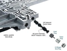 . 92835-22K Oversized Solenoid Switch Valve .453"  by Sonnax