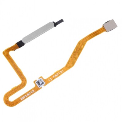On Button / Compatible Footprint For Xiaomi Poco X4 GT Flex Cable Silver Gray