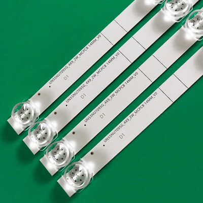1set TV LED Backlight Strips For HRS_XM55T46_4X9_2W_MCPCB JL