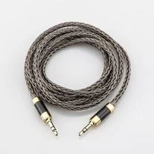 16Core 7N OCC Mini trs jack 3.5mm male to 3.5mm stereo aux male Headphone cable