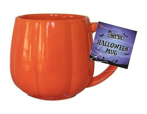 Pumpkin Ceramic Mug Halloween Coffee Mugs Novelty Horror Party Tableware SECONDS