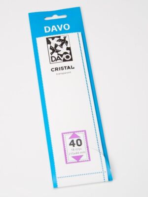 Davo Klemmstreifen Cristal klar C40 215x44mm DV22040 Neuware originalverpackt-- 