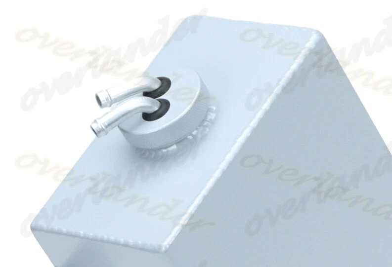 Алюминиевый переливной бак резервуара охлаждающей жидкости подходит для пикапа Nissan D21 Navara 1986-1997 - Изображение 2 из 4