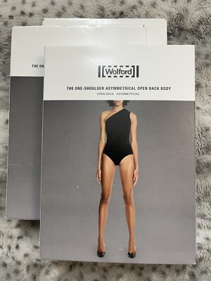 WOLFORD ONE-SHOULDER ASYMMETRICAL BODY in Cafe Au Lait MSRP$330