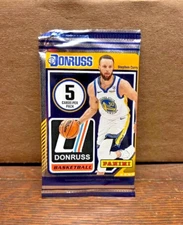 NEW 2024-25 Panini Donruss Basketball-5 Card Pack-Factory Sealed