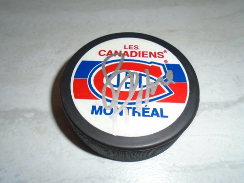 Larry Robinson Signed Montreal Canadiens Hockey Puck Autographed PSA/DNA COA 1N - Picture 3 of 4