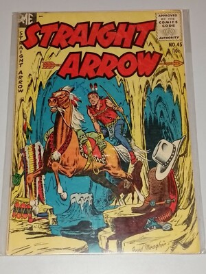 STRAIGHT ARROW #45 VG (4.0) ME MAGAZINE ENTERPRIZE MAY 1955 **