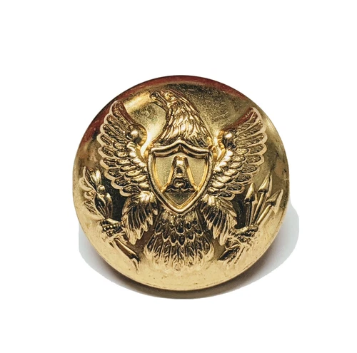 (1) Piece Reenactment Reproduction Civil War U.S. A Button 5/8" Small Reenactors