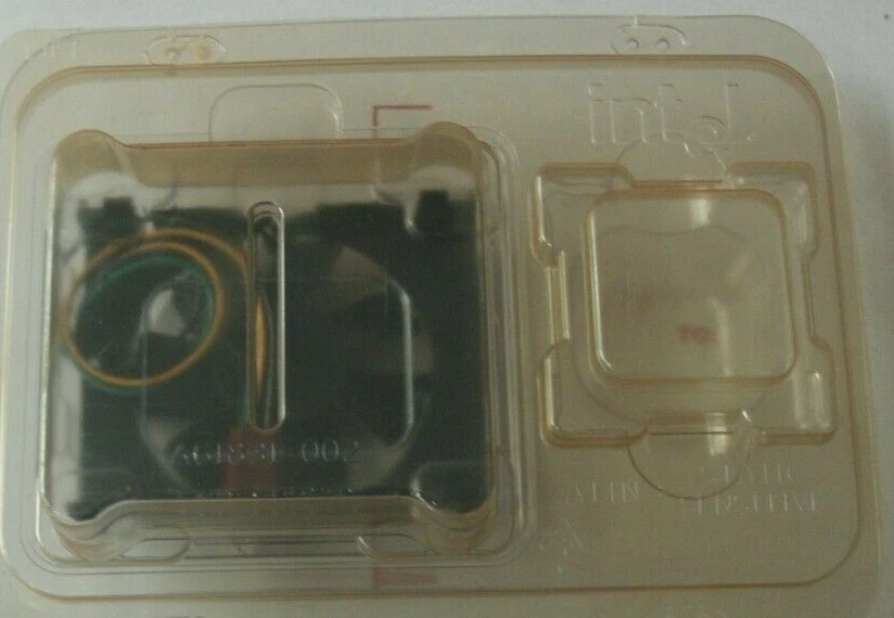 Intel CPU Cooling Fan 3-Pin DC 12V A50933-003 F07R-12B4S1 For Pentium 3 CPU - Image 2 of 2