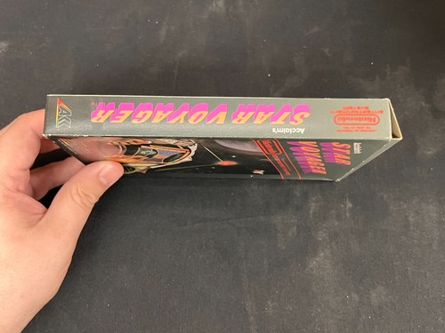 1987 Nintendo NES Acclaim Star Voyager W/ Original Box + Styrofoam AA - Picture 8 of 11