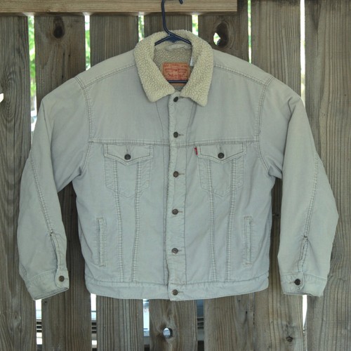 VTG Levi's 70520 Sherpa Lined Corduroy 