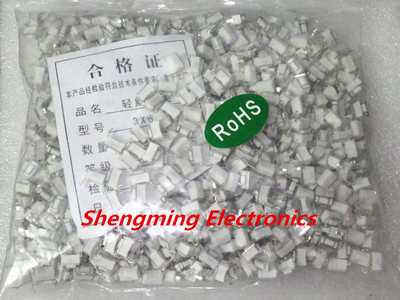 100PCS 3X6X4.3mm Momentary Tactile Tact Push Button Switch Through Hole 2pins