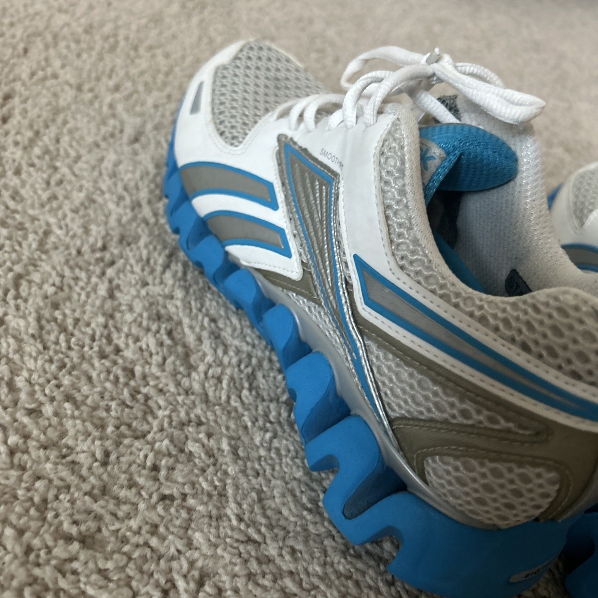 Reebok Zigtech Zigsonic Aqua/white Running Shoes Womens Sz 8.5 | eBay