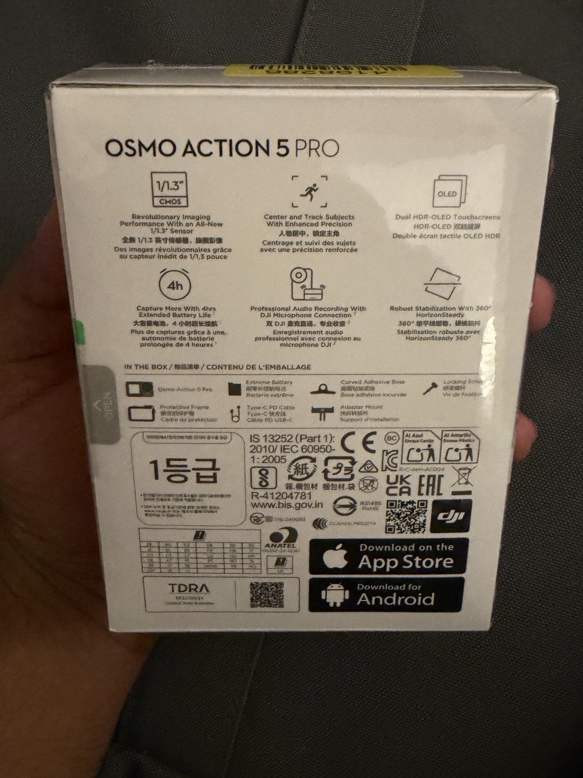 DJI Osmo Action 5 Pro Standard Combo, Waterproof, 4k, Brand New & Sealed