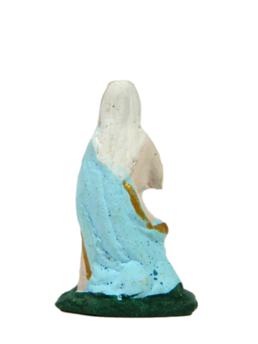 Natività 3 Pz in Terracotta Cm 3,5 - Sacra Famiglia Pastori Presepe - Foto 5 di 7