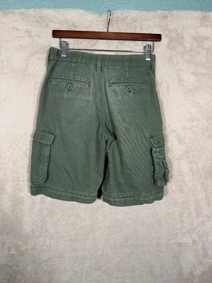 Boy Scouts Cargo Shorts youth Size 10 Green - Image 2 of 4