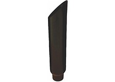 Pypes EVT507-36ACB Miter Cut Exhaust Stack 5" Inlet/7" Outlet 36" Long Black