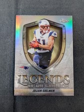 2025 Topps Chrome Julian Edelman Legends Of The Gridiron Refractor Patriots