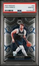 2023 PANINI MOSAIC #31 LUKA DONCIC PSA 10