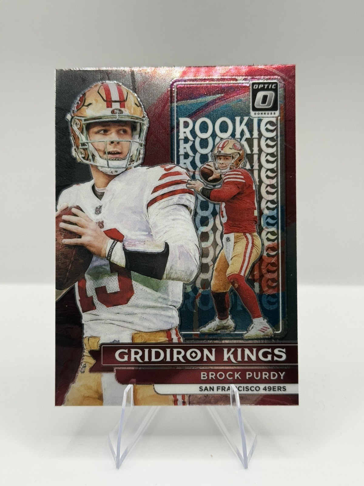 2022 Donruss Optic - Gridiron Kings Brock Purdy RC #RGK-2 San Francisco 49ers