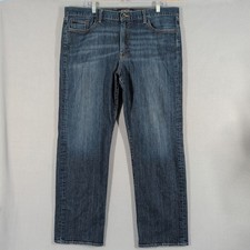Lucky Brand Jeans Mens 38x32 Blue 361 Vintage Straight Dark Wash Denim